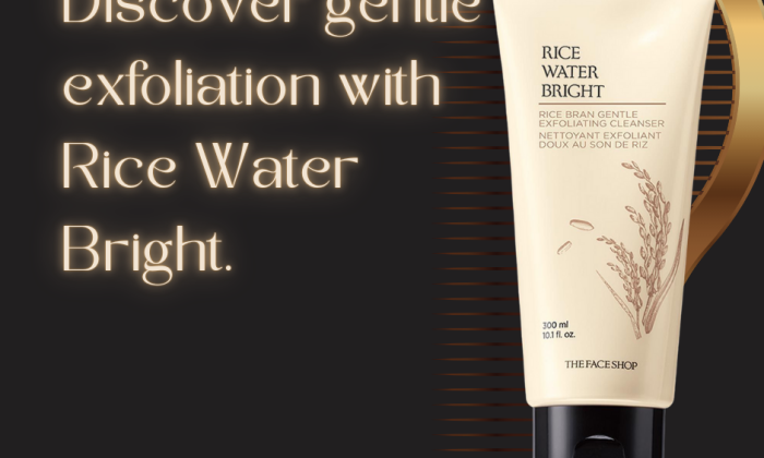 Discover gentle exfoliation with Rice Water Bright.